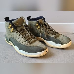 AIR JORDAN 12 RETRO CP3 'CLASS OF 2003' Size 10 Olive